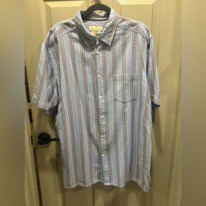 Territory Ahead (XL) striped cotton shirt EUC